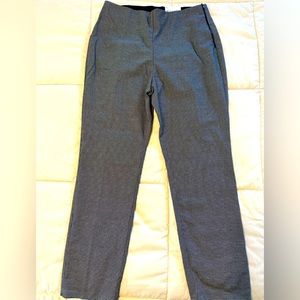 Side zip skinny pants